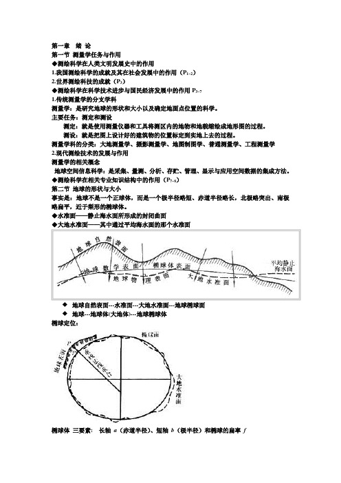 测量学第一章