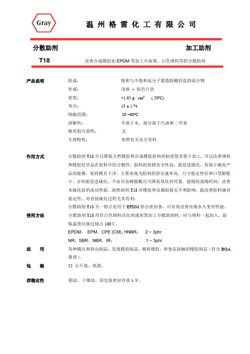 分散助剂T18