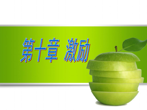 管理学-第十章 激励
