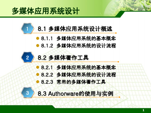 多媒体技术之多媒体应用系统设计