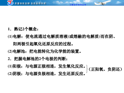 第九章 第二节 电解池 金属的电化学腐蚀与防护精品PPT课件