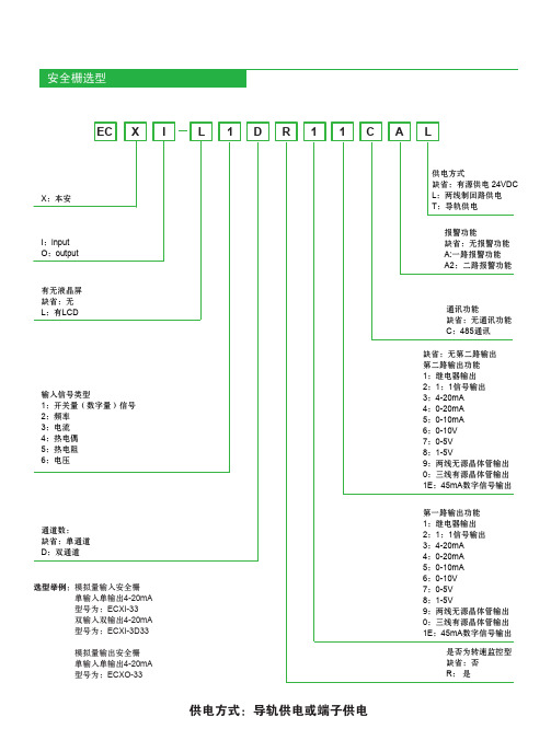 安全栅选型