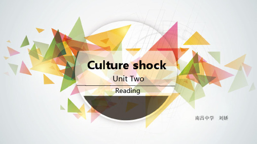 沪教英语九下《Unit2CultureshockReading》[刘老师]【市一等奖】优质课