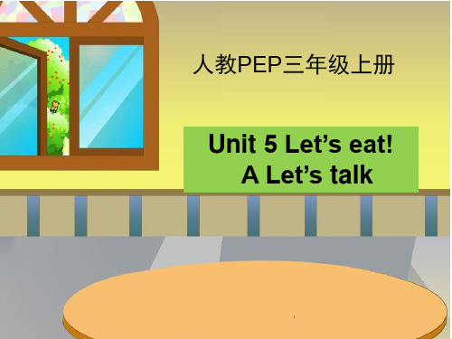 人教PEP三年级英语上册Unit5_A_Let’s_talk公开课课件