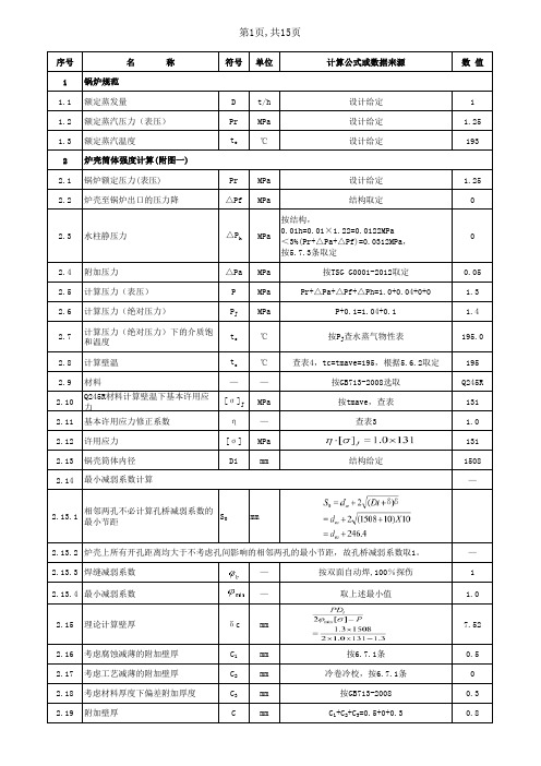 WNS1-1.25-Y、Q常压冷凝器