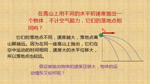 高一物理人教版必修二同步课件：6.5宇宙航行(共25张PPT)