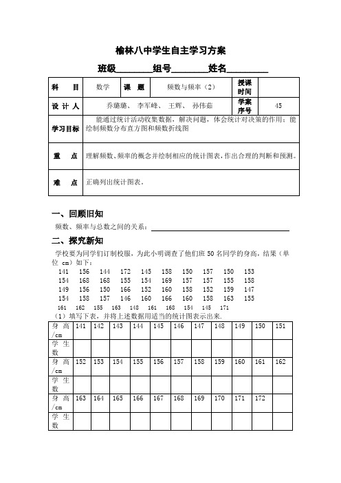 频数与频率(2)