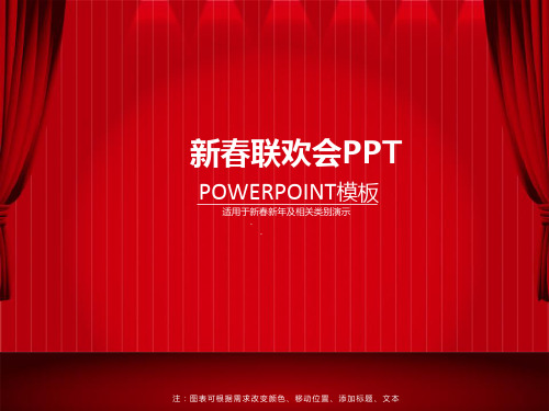 新春联欢会PPT