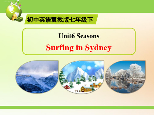 《Surfing in Sydney》Seasons PPT课件[优秀课件]