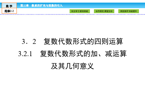 (人教版)高中数学选修2-2课件：第3章 数系的扩充与复数的引入3.2.1 