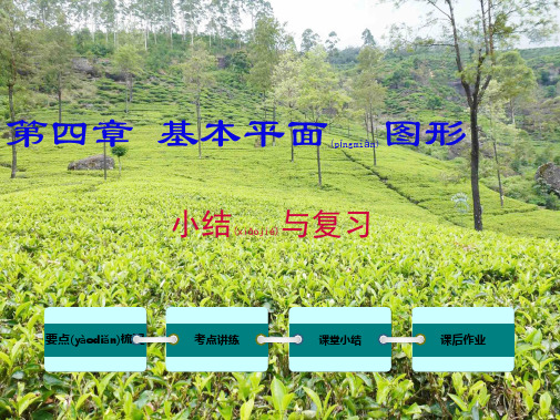 七年级数学上册第四章基本平面图形小结与复习教学