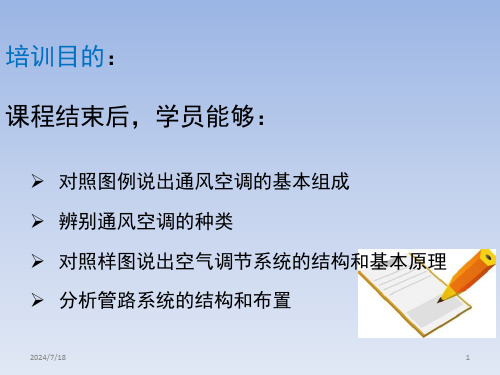 地铁通风空调的结构和原理ppt课件