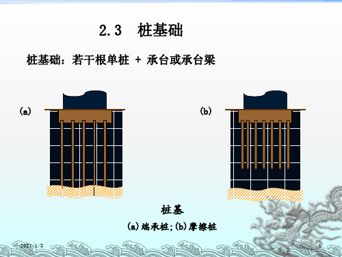 《地基与基础桩基础》PPT课件