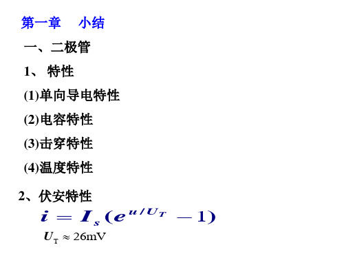 低频电子线路学习重点