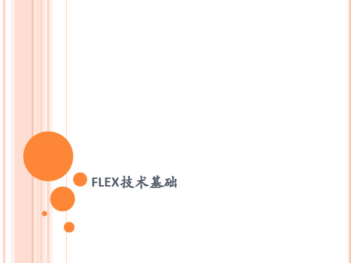 Flex技术之一基础培训精品PPT课件