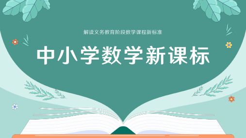 中小学数学新课标解读ppt