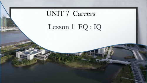 Unit7 Careers Lesson 1 语法-高中英语选择性必修第三册(北师大版2019)