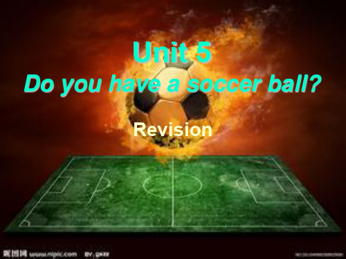 unit5 do you have a soccer ball 公开课复习课ppt课件