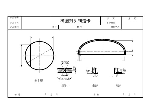 换热器制造工艺卡