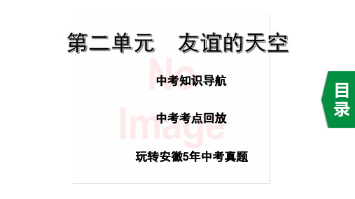 人教版道德与法治七年级上册 第二单元 友谊的天空 复习课件(34张)精品ppt