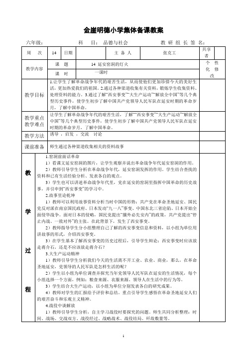 14.延安窑洞的灯火