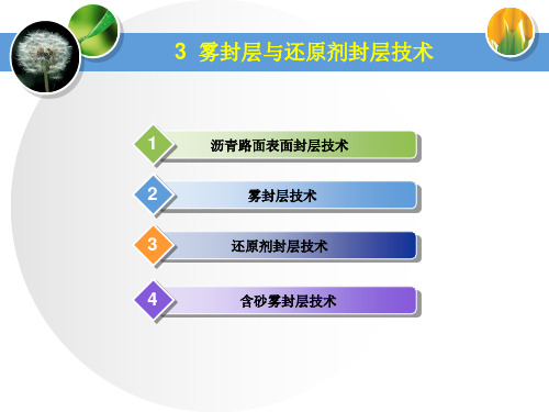 3雾封层与还原剂封层技术