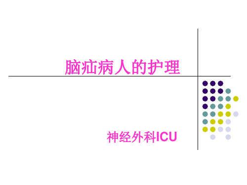 脑疝病人的护理培训ppt课件