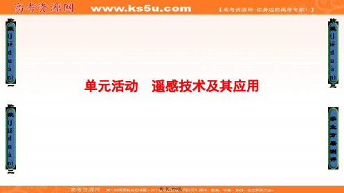 课堂新坐标高中地理必修一鲁教版课件第单元从人地关系看资源与环境单元活动