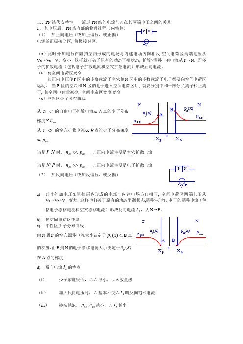 PN结伏安特性