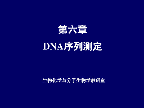 DNA测序