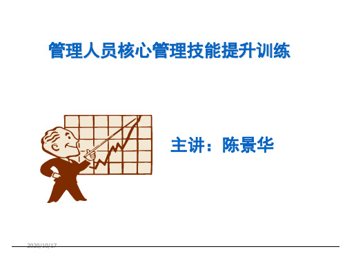 管理精品人员核心管理技能提升培训(ppt 156页)