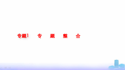 苏教版高中化学选择性必修2专题1揭示物质结构的奥秘整合课件