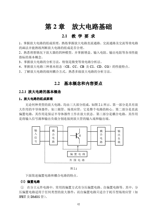 模拟电路第二章_基本放大电路 (1)