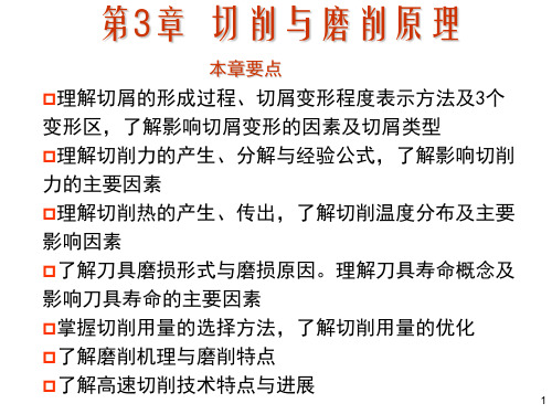 切屑的形成过程