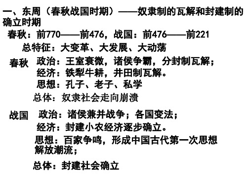 阶段特征(含经济重心南移).详解