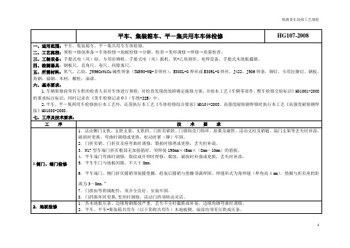 平车车体检修 (2)