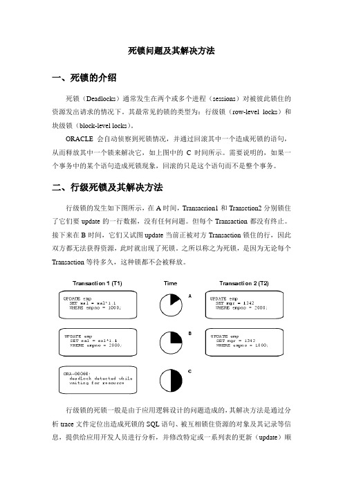 死锁问题及其解决方法