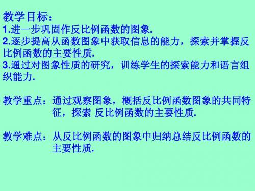 反比例函数的图像与性质2