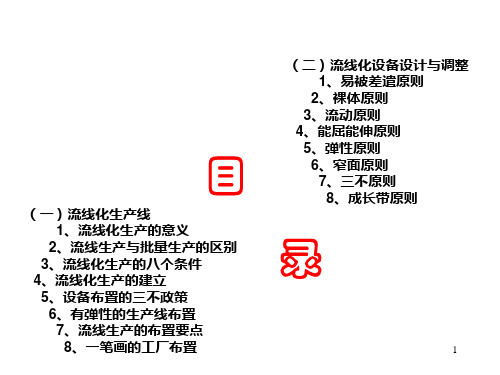 精益生产快速改善秘诀