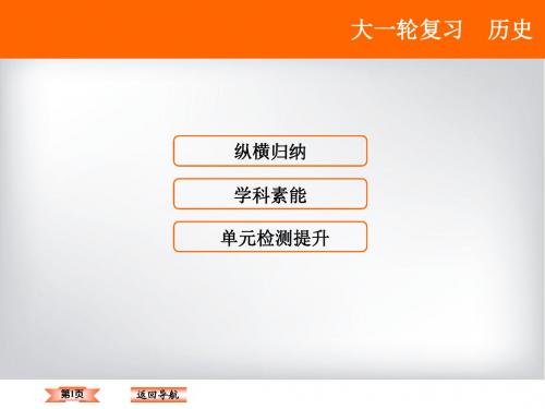 2018届一轮复习人教版 当今世界政治格局的多极化趋势 课件(23张)