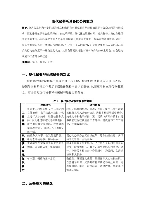 当代秘书所具备的公关能力 (2)