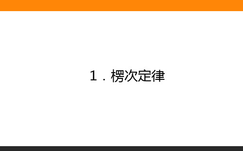 2020-2021学年物理人教版(2019)选择性第二册课件:2.1 楞次定律