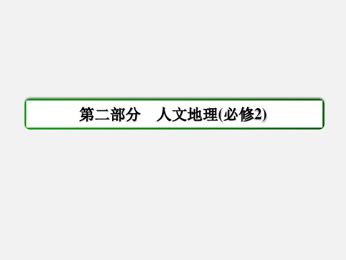 高考地理 总复习 2.9.2工业地域的形成与工业区