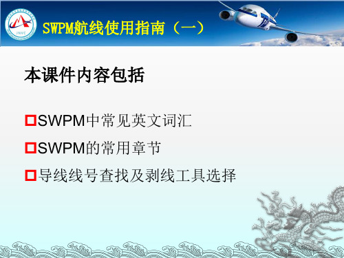 SWPM航线使用指南(一)