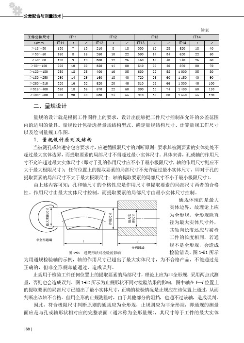 量规设计_公差配合与测量技术_[共4页]