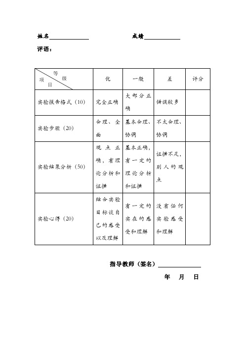 实验1 信息资源管理探索性实验