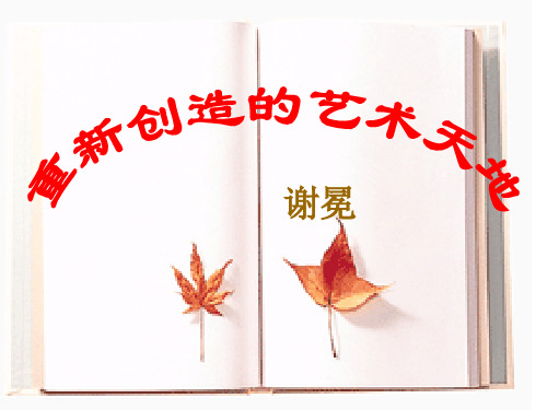 《重新创造的艺术天地》课件4