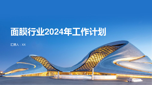 面膜行业2024年工作计划