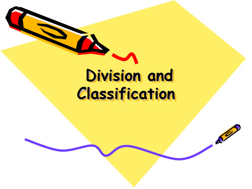 15 Classification and Division