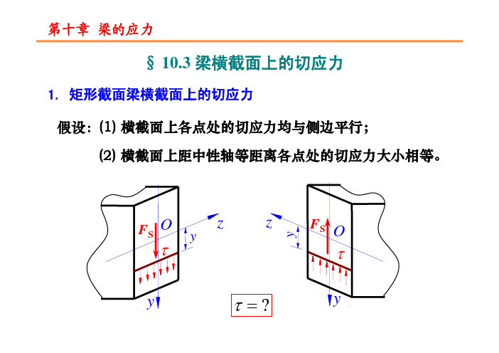 18-梁的切应力